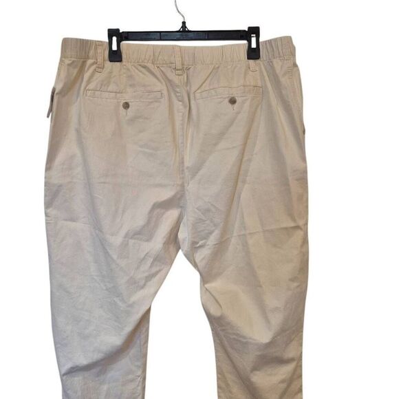 Old Navy Women's Cream Cotton/Spandex OGC High Waist Pants NEW - Picture 5 of 14